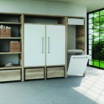 Colavene SmarTop sistema modulare per lavanderia Rovere Primitivo