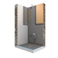 Wedi Shower Kit   installazione su muratura