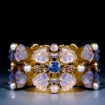 BRAFA2020 Lalique Art Nouveau pansy bracelet 1901 1902 Epoque Fine Jewels