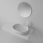 Kerasan Nolita lavabo 60 cm su mobile sospeso  finitura Grigio Matt