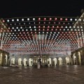 Luci d'Artista 2018  Torino Via Palazzo di Città  Tappeto Volante di Daniel BUREN