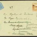 Bolaffi Aste   Francobolli 2023   1933   Balbo Terranova $ 4,50: 75 c  bistro su aerogramma del 26 luglio da St  John's per Londra (Lotto 661)