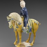 Brafa2018 Galerie Deydier;Cavaliere terracotta;Cina(dinastia Tang 618 907d C )