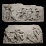 BRAFA2022   Cavagnis   Coppia di rilievi raffiguranti il massacro dei figli di Niobe (Italia, 18 19 secolo)