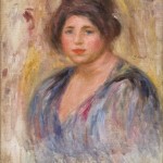 Brafa2022 Willow Gallery Pierre Auguste Renoir  Portrait de Femme 1912