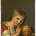 Fragonard M V Lemoine, Portrait d’Henri Gabiou à la miche de pain, Vers 1790