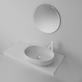 Kerasan Nolita lavabo 60 cm su mobile sospeso  finitura Bianco Matt