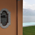 Navello   Villa sul Lago di Como (finestra sagomata della cucina linea Novecento)
