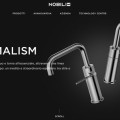 Nobili it _il nuovo sito internet della prima azienda italiana di rubinetteria 