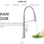 Nobili it   il nuovo sito internet della prima azienda italiana di rubinetteria 