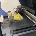 Nobili Rubinetterie détail de l'impression 3D pour la production des valves CpaP