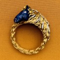 VKD Jewels René Kern, bracciale in oro, lapislazzuli e diamanti  Germania, circa 1960